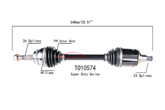2010 Toyota Highlander CV Axle Joint Front Axle Assembly Replacement