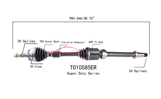 Toyota RAV4 Cv Axle Left And Right Cv Complete Assembly  Cold Forging Grinding
