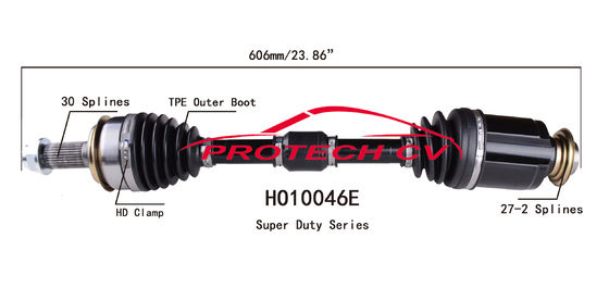 HO10046E Front Axle Shaft Replacement 2016 Honda Right Front Axle
