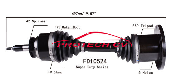 Ford Expedition CV Front Axle Assembly Replacement  OE Steel Front Right Cv Joint