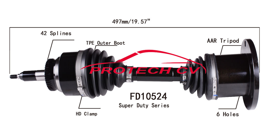 Ford Expedition CV Front Axle Assembly Replacement  OE Steel Front Right Cv Joint